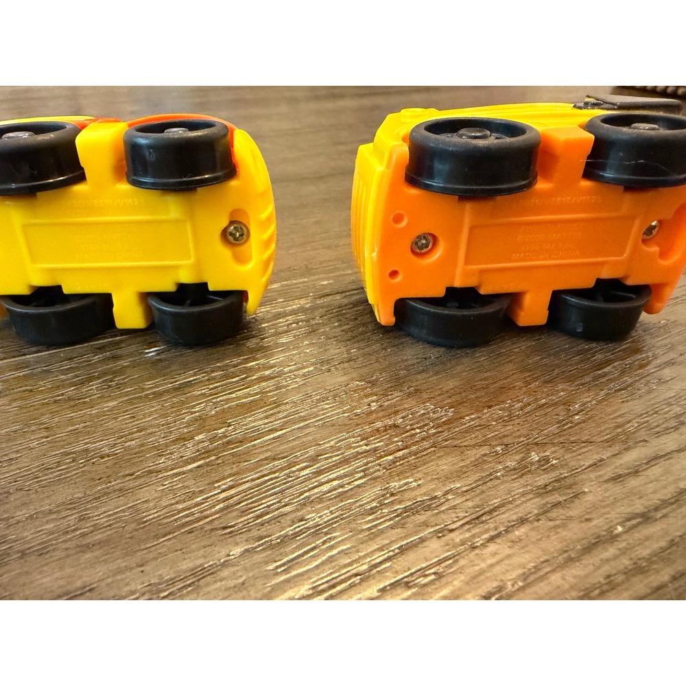 Fisher Price Little People Wheelies Unisex OS Toy Car Lot Construction Pink Teal - Picture 5 of 8